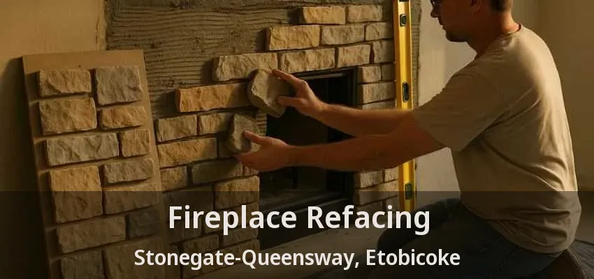 Fireplace Refacing Stonegate-Queensway, Etobicoke - ON Fireplace Refacing Stonegate-Queensway, Etobicoke - ON