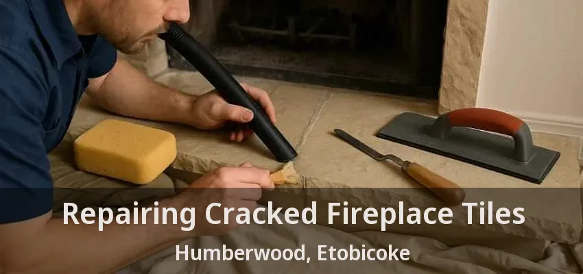 Repairing Cracked Fireplace Tiles Humberwood, Etobicoke - ON Repairing Cracked Fireplace Tiles Humberwood, Etobicoke - ON